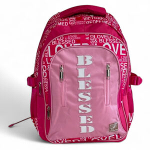 Pink Designer BLESSED Backpack kids & adult